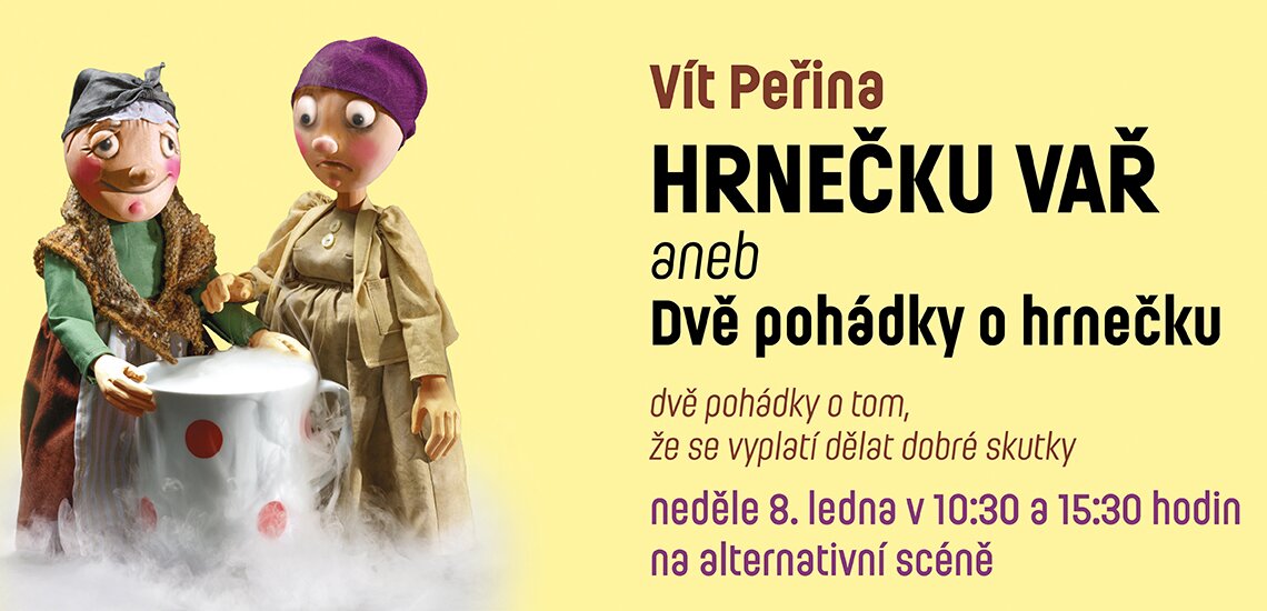 Hrnečku vař v lednu Hrnečku vař v lednu