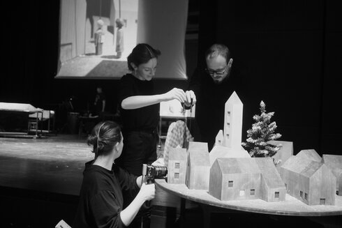 Ladíme poslední detaily před premiérou Sněhové královny