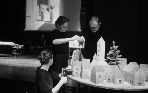 Ladíme poslední detaily před premiérou Sněhové královny